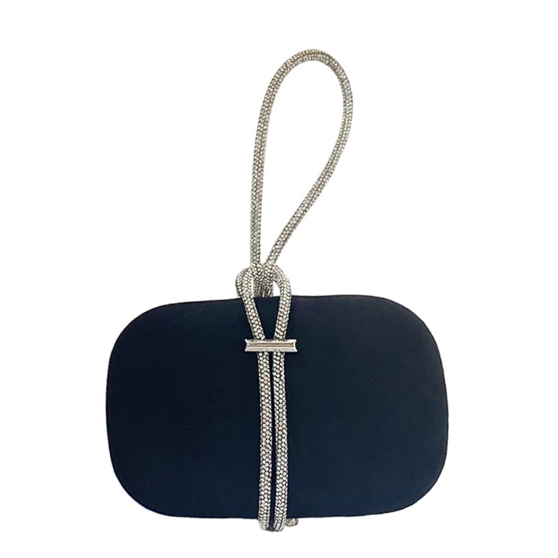 Lady Purse Handle Evening Bag Elegant Party Banquet Wedding Clutches for Women Girl Cocktail Tote Bag Handbag