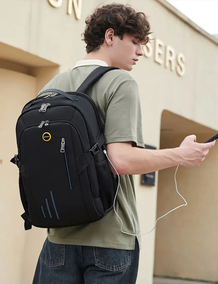Laptop Backpack For Men Leisure Multi-functional Backpack 16.5''Large Capacity Business Travel Bag Trend Light Backpack
