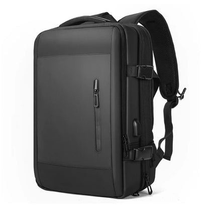 Laptop Backpack For Men Nylon High Quality USB Port Backpack 17.3''Expanded Large Capacity Backpack  Waterproof Travel Backpack