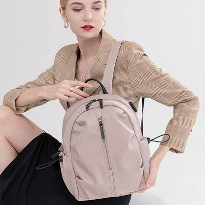 Laptop Backpack For Women Work LIGHT FLIGHT Bookbag Fits 14 Inch Computer Oxford Shool Backpack for Girls Women/Business/College