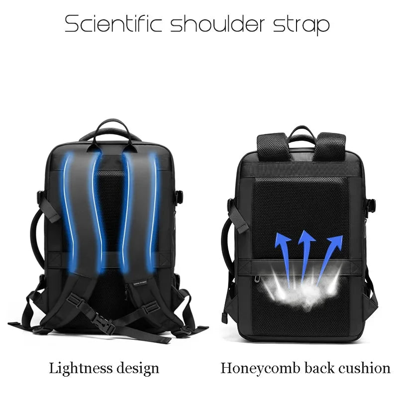 Laptop Backpack Men Usb Waterproof Large Capacity Bag for Man Travel The Plane Bussines Fashion Outdoor Multifunctional Pack New