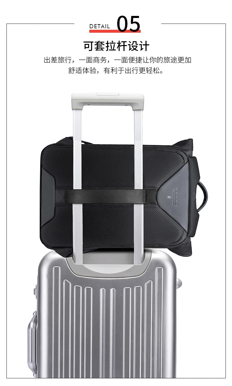 Laptop Backpack Men Waterproof School Backpacks USB Charging Men Business Travel Bag Man Backpack Male New Design Men's Backpack