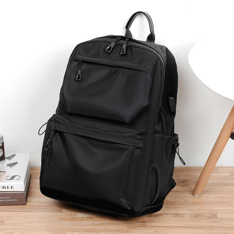 Laptop Backpack for Men & Women College Backpack with USB Charging Port Water Resistant Backpack Fits 14 Inch Laptop & tablet