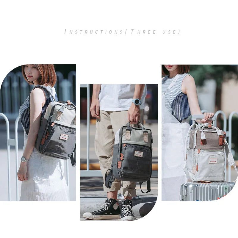 Laptop Backpack for Women 14 15 Inch Laptop Bag with USB Port, Fashion Waterproof School Bag College Backpack