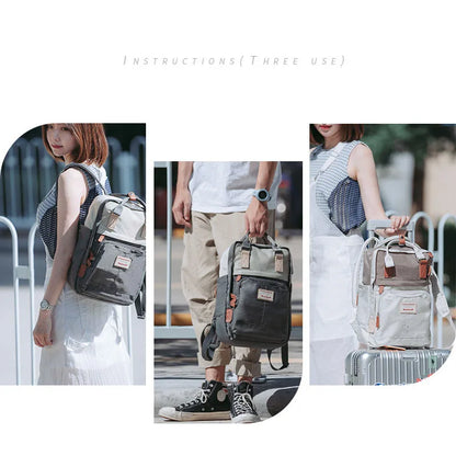 Laptop Backpack for Women 14 15 Inch Laptop Bag with USB Port, Fashion Waterproof School Bag College Backpack