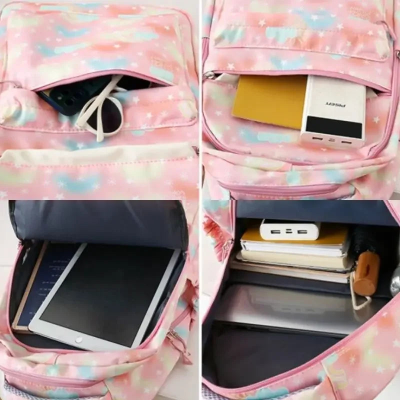 Laptop Backpacks  School Bag College Backpack  Lightweight Waterproof Travel Daypack Large Bookbags for Teenage Students