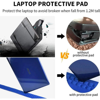 Laptop For Men 17.3''Large Capacity USB Port Business Backpack Oxford Wear-resistant Waterproof Travel Bag