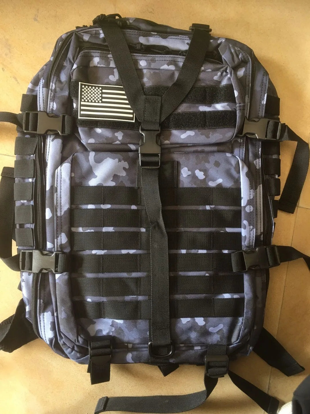 Large 50L Men Military Tactical Backpack 3P Softback Outdoor Waterproof Bug Rucksack Hiking Camping Hunting Backpack Mochila