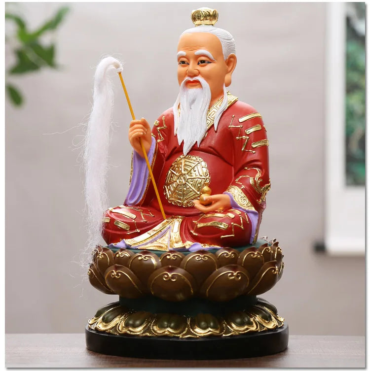 Large Asia Temple HOME efficacious eliminating evil Taoist ancestor God Lord Lao Zi TAISHANG LAOJUN blessing FENG SHUI statue
