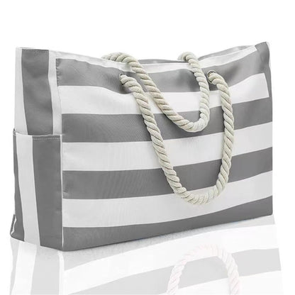 Large Beach Tote for Women Waterproof Sandproof Swim Pool Travel Tote Bags Vacation Beach Bags Multi-functional Summer Beach Bag