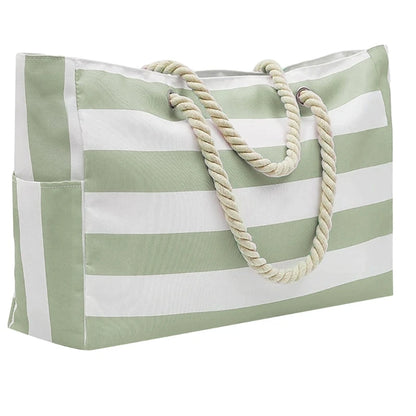 Large Beach Tote for Women Waterproof Sandproof Swim Pool Travel Tote Bags Vacation Beach Bags Multi-functional Summer Beach Bag