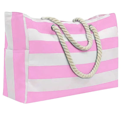 Large Beach Tote for Women Waterproof Sandproof Swim Pool Travel Tote Bags Vacation Beach Bags Multi-functional Summer Beach Bag