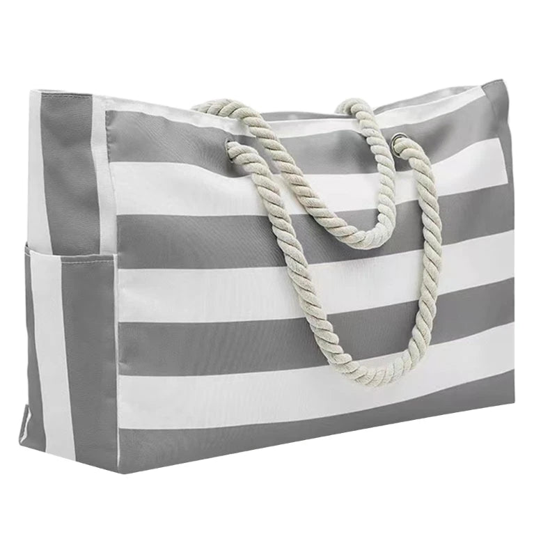 Large Beach Tote for Women Waterproof Sandproof Swim Pool Travel Tote Bags Vacation Beach Bags Multi-functional Summer Beach Bag