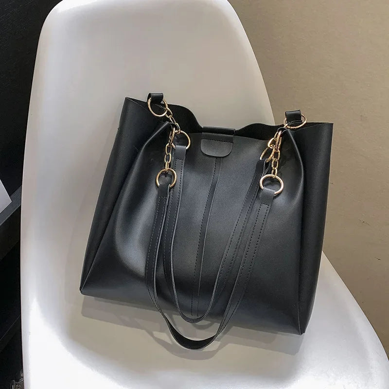 Large Capacity 2024 New Tote Bag Shoulder Bags Shopping Bag  Handbags for Women  Luxury Designer Handbag Mother-in-law Bag