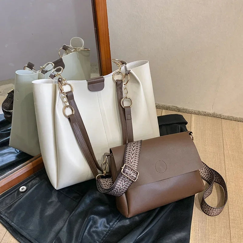 Large Capacity 2024 New Tote Bag Shoulder Bags Shopping Bag  Handbags for Women  Luxury Designer Handbag Mother-in-law Bag