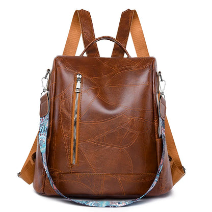 Large Capacity Anti Theft Design Backpack Luxurious Women's Designer Brand Mochilas Fashionable Travel Female Backpack Sac A Dos