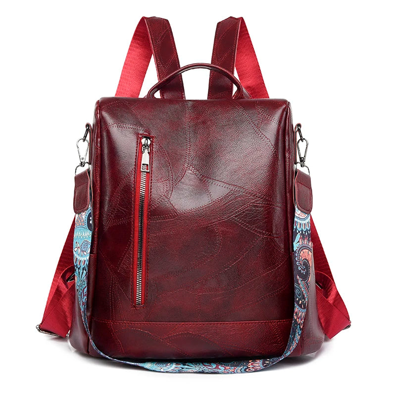 Large Capacity Anti Theft Design Backpack Luxurious Women's Designer Brand Mochilas Fashionable Travel Female Backpack Sac A Dos