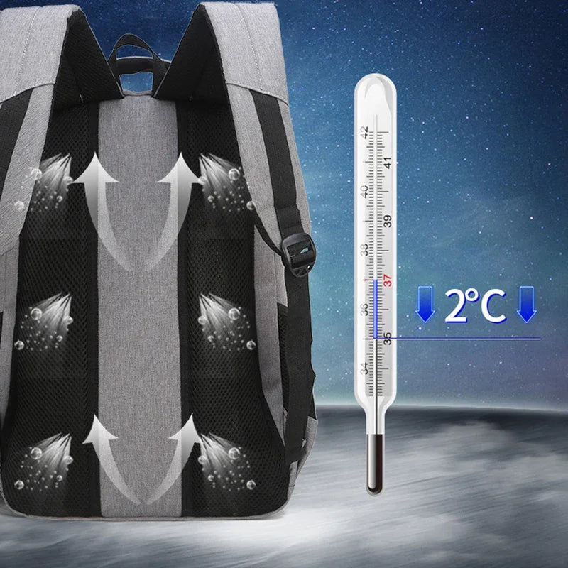 Large Capacity Backpack Men Laptop Backpacks 15.6 Oxford Black Solid High School Bags Teen College Boy Gril Student Backpack bag