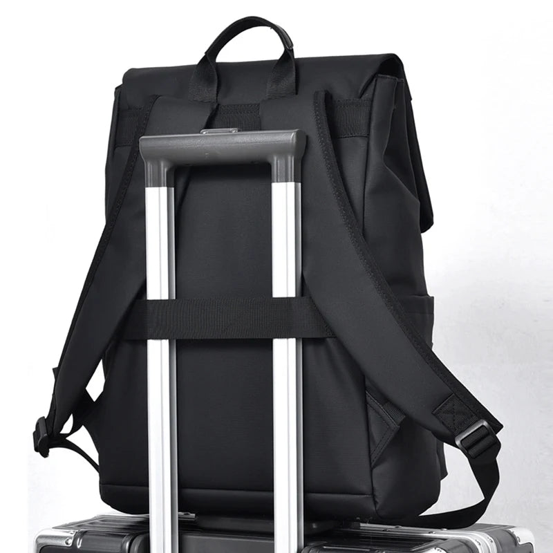 Large Capacity Backpack Men School Bags Waterproof 15.6 Inch Laptop Backpack College Students Travel Bag