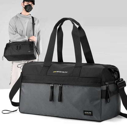 Large Capacity Bag Shoulder Fitness Bag Women Luggage Sports Bag Unisex Travel Bag Men Messenger Handbags