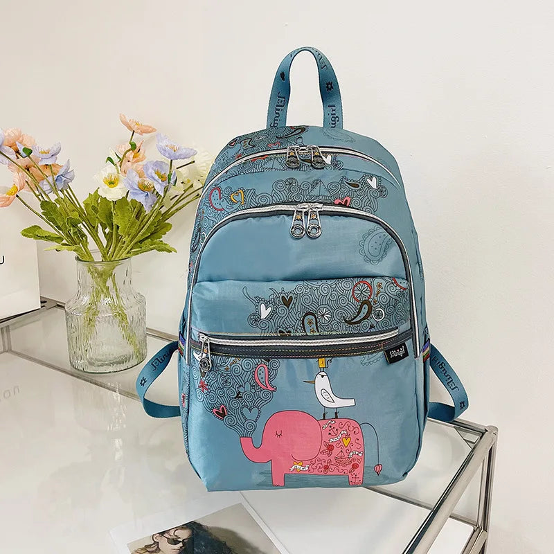 Large Capacity Bohemian Backpack  for Women with Laptop Compartment Water Resistant College Campus Bookbags  Travel Backpack
