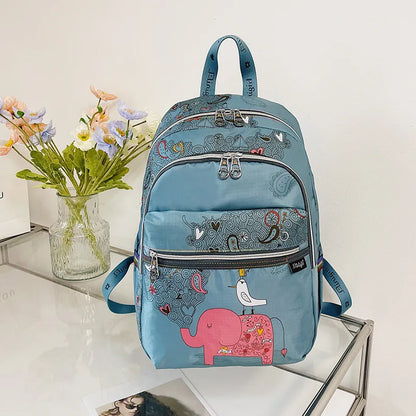 Large Capacity Bohemian Backpack  for Women with Laptop Compartment Water Resistant College Campus Bookbags  Travel Backpack