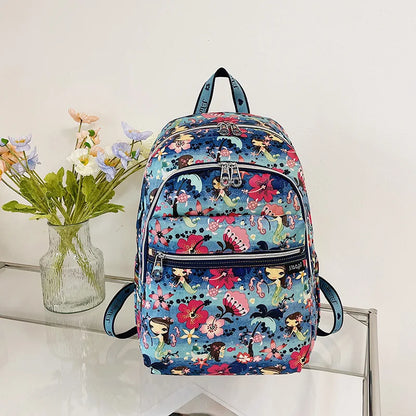 Large Capacity Bohemian Backpack  for Women with Laptop Compartment Water Resistant College Campus Bookbags  Travel Backpack