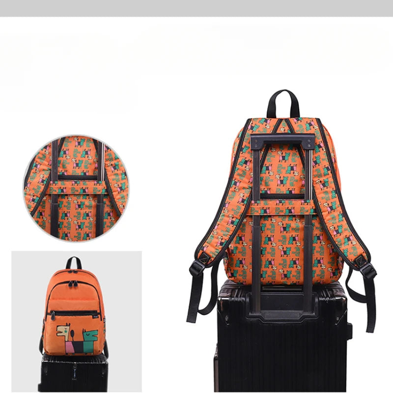 Large Capacity Bohemian Backpack  for Women with Laptop Compartment Water Resistant College Campus Bookbags  Travel Backpack