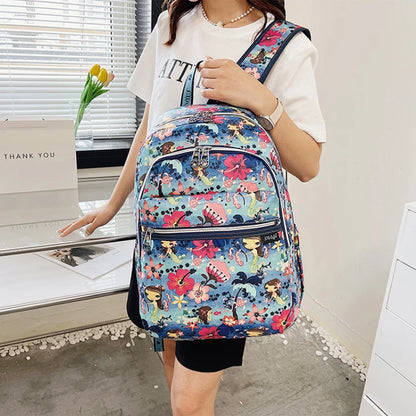 Large Capacity Bohemian Backpack  for Women with Laptop Compartment Water Resistant College Campus Bookbags  Travel Backpack