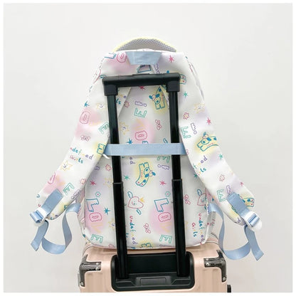 Large Capacity Bookbags for Middle and Primary School Students Waterproof Outdoor Laptop Backpack Bag