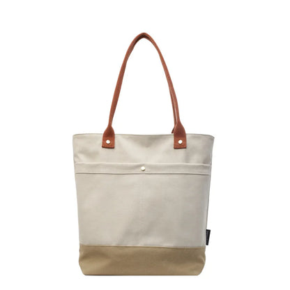 Large Capacity Canvas Women Tote Bags Fashion Female Shoulder Bag Commuting Carrying Bag Casual Designer Handbag Shopper Bag