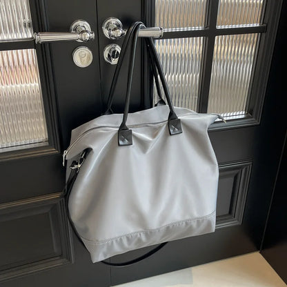 Large Capacity Canvas Women Tote Bags Fashion Female Shoulder Bag Commuting Carrying Bag Casual Designer Handbag Shopper Bag