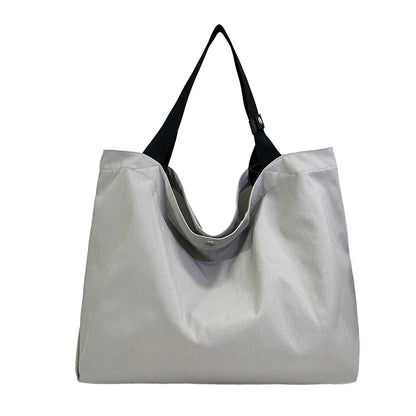Large Capacity Canvas Women Tote Bags Fashion Female Shoulder Bag Commuting Carrying Bag Casual Designer Handbag Shopper Bag