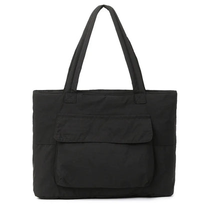 Large Capacity Canvas Women Tote Bags Fashion Female Shoulder Bag Commuting Carrying Bag Casual Designer Handbag Shopper Bag