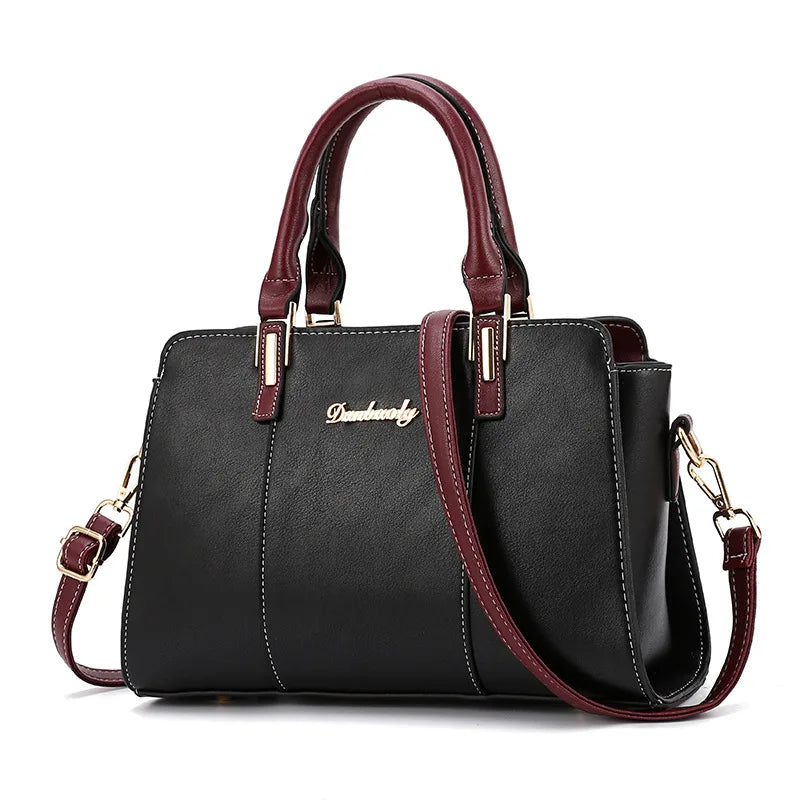 Large Capacity Casual Tote Bag Leather Big Messenger Crossbody Bags for Women 2021 Simple Female Shoulder Bags Designer Handbags