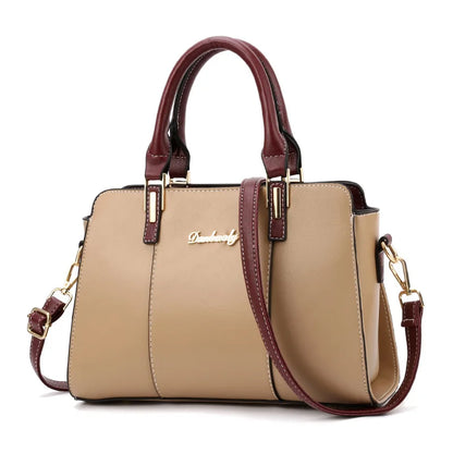 Large Capacity Casual Tote Bag Leather Big Messenger Crossbody Bags for Women 2021 Simple Female Shoulder Bags Designer Handbags