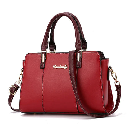 Large Capacity Casual Tote Bag Leather Big Messenger Crossbody Bags for Women 2021 Simple Female Shoulder Bags Designer Handbags