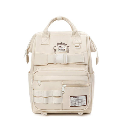Large Capacity Casual Women Backpack 14 Inch Laptop Cute Kawaii High School Bags for Teenage Girls