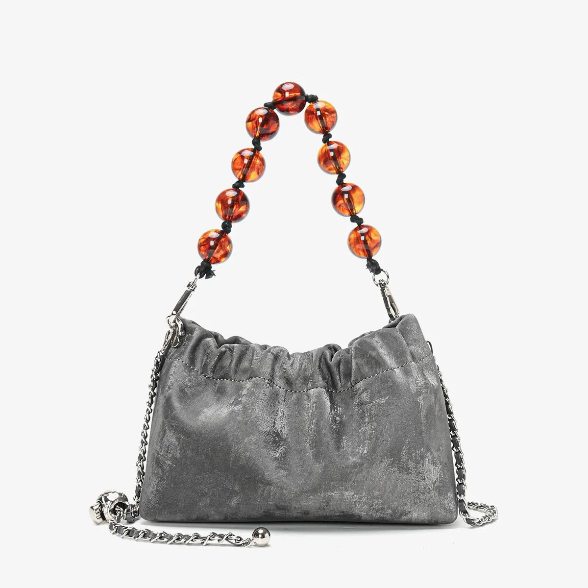 Large Capacity Cloud Bag 2024 New National Style Chinese Style Shoulder Messenger Bag Silk Chain Bag Designer Bags Luxury