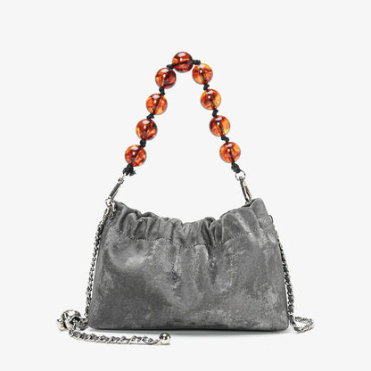 Large Capacity Cloud Bag 2024 New National Style Chinese Style Shoulder Messenger Bag Silk Chain Bag Designer Bags Luxury