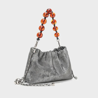 Large Capacity Cloud Bag 2024 New National Style Chinese Style Shoulder Messenger Bag Silk Chain Bag Designer Bags Luxury