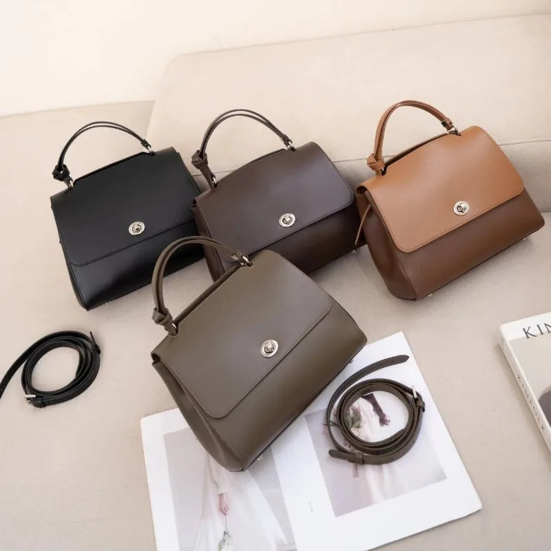 Large Capacity Commuter Handbags Fashion Minority 2024 New High Quality Crossbody Shoulder Bags All-match Elegant Bolsos Mujer