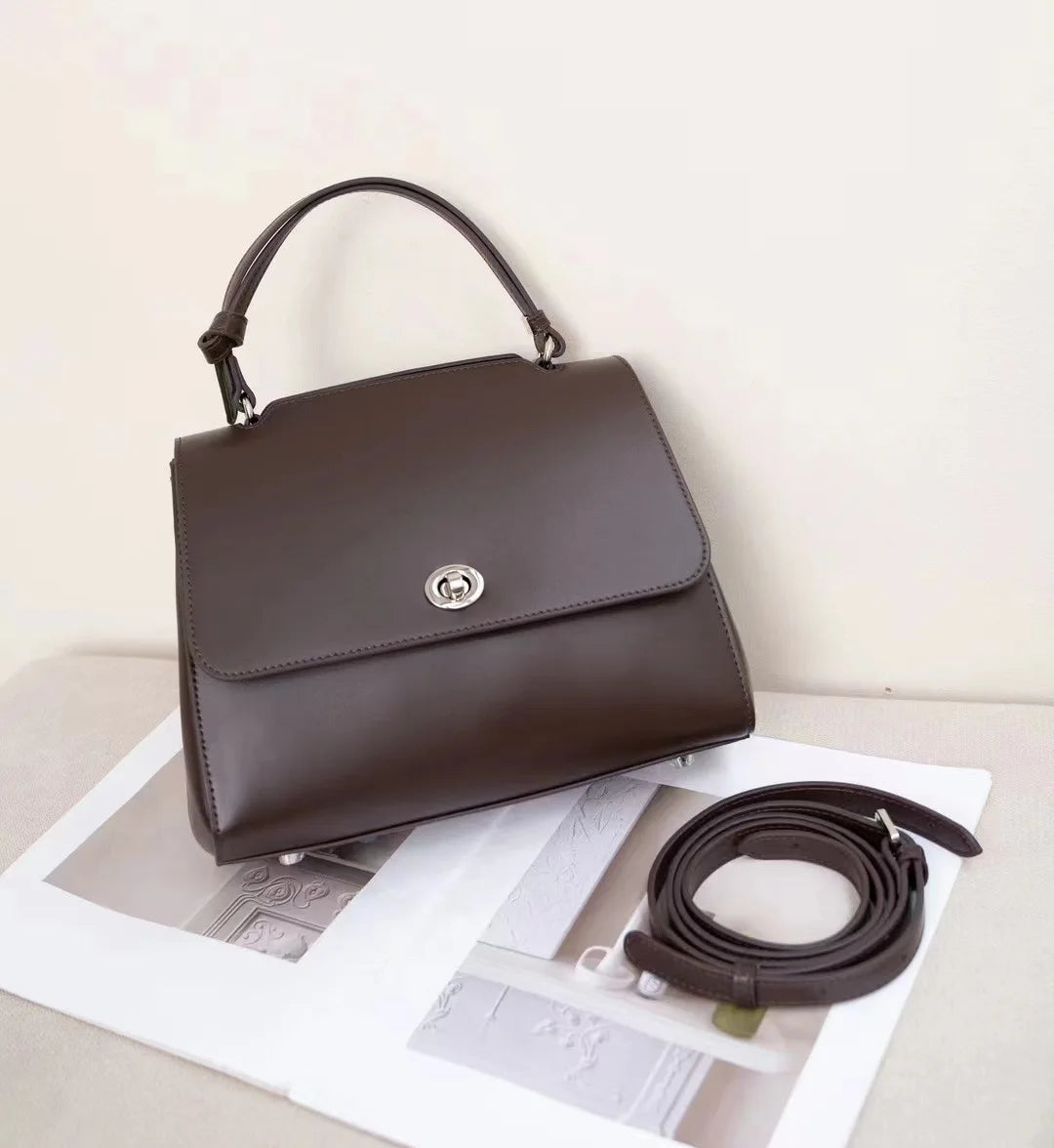 Large Capacity Commuter Handbags Fashion Minority 2024 New High Quality Crossbody Shoulder Bags All-match Elegant Bolsos Mujer