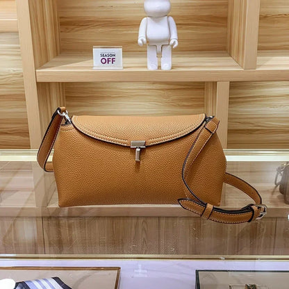 Large Capacity Crossbody Bag Clutch Bag Women's Shoulder Bags Pebbled Leather T-lock Crossbody Bags Handbag
