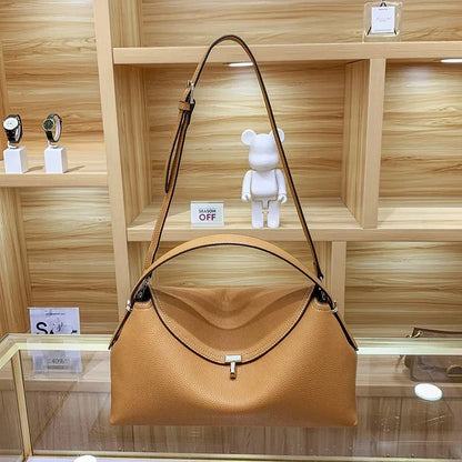 Large Capacity Crossbody Bag Clutch Bag Women's Shoulder Bags Pebbled Leather T-lock Crossbody Bags Handbag