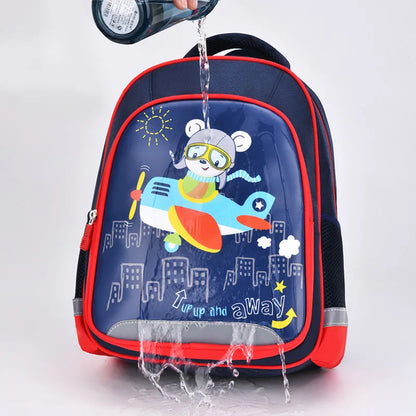 Large Capacity Cute Bears School Bags for Primary Pupils Elementary Students School Backpack Girls Boys Cartoon Book Bags Kawaii