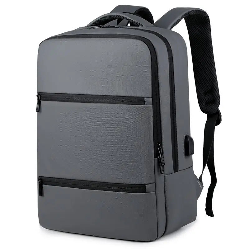 Large Capacity Expandable Men Backpack USB Charging Male Laptop Bagpack Waterproof Business Travel Back Pack Luggage Bags