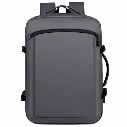 Large Capacity Expandable Men Backpack USB Charging Male Laptop Bagpack Waterproof Business Travel Back Pack Luggage Bags