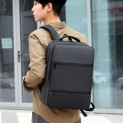 Large Capacity Expandable Men Backpack USB Charging Male Laptop Bagpack Waterproof Business Travel Back Pack Luggage Bags