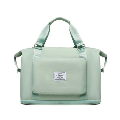 Large Capacity Foldable Travel Bags Lightweight Luggage Bag for Men and Women Dry and Wet Separation Yoga Gym Tote Bag